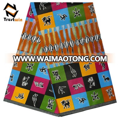 High quality wholesale trustwin african print wax ankara fabric